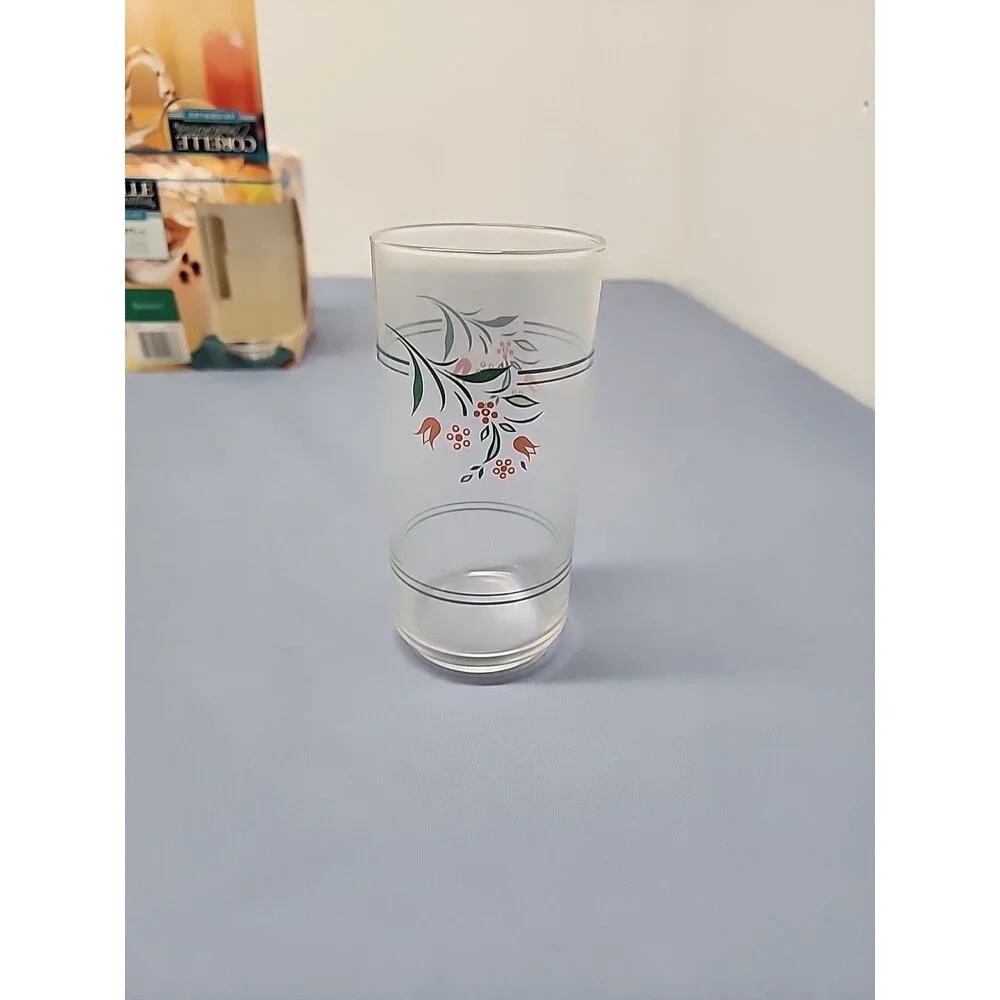 Corelle Coordinates Drinkware Rosemarie Cooler Glasses 16oz Set Of 4 Made In The